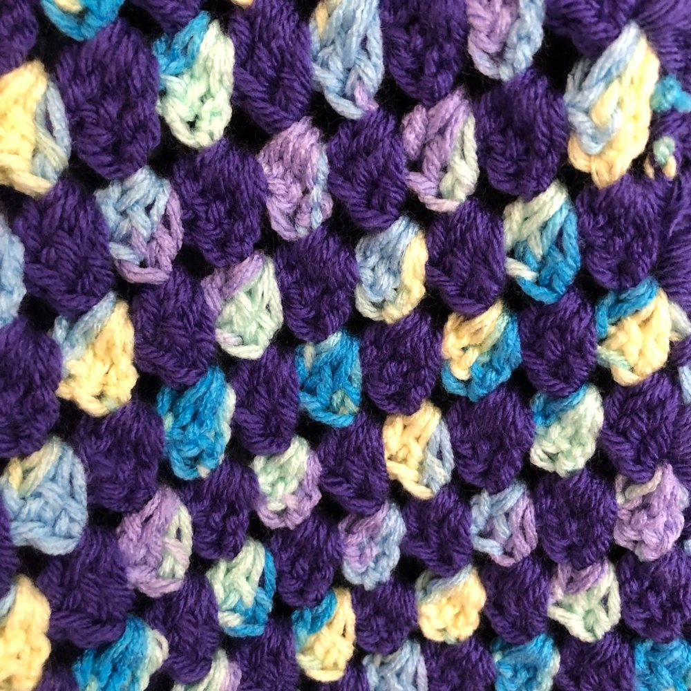 ๐ SOLD! NWT! HANDMADE Crocheted Women's Shawl Wrap Gift with Heartfelt Blessing - Picture 9 of 14